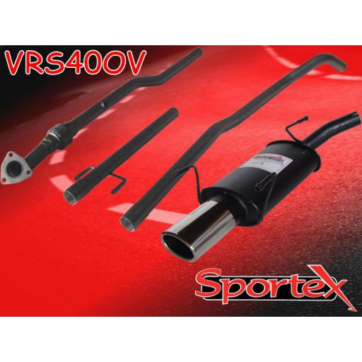 Sportex Vauxhall Corsa C performance exhaust system 2000-2003 OV