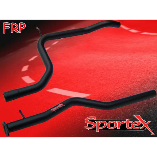 Sportex Ford Fiesta exhaust race tube 1995-2002