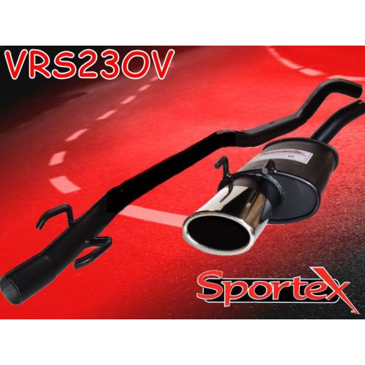 Sportex Vauxhall Corsa B performance exhaust system 1993-2000 OV