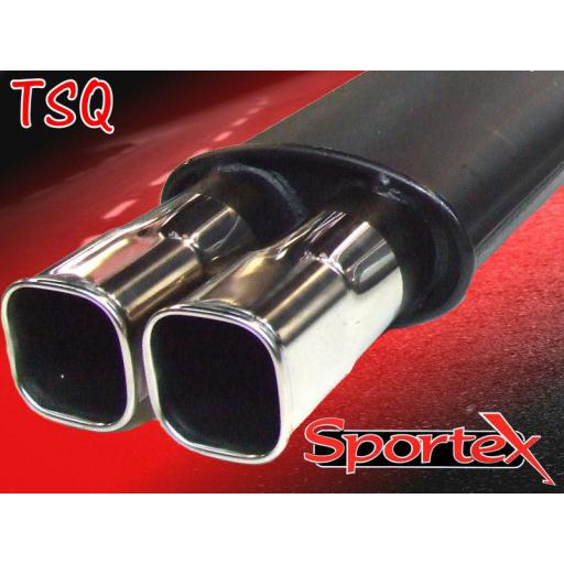 Sportex Citroen Saxo performance exhaust system 1.1 1.4 1.6 00-03 TSQ