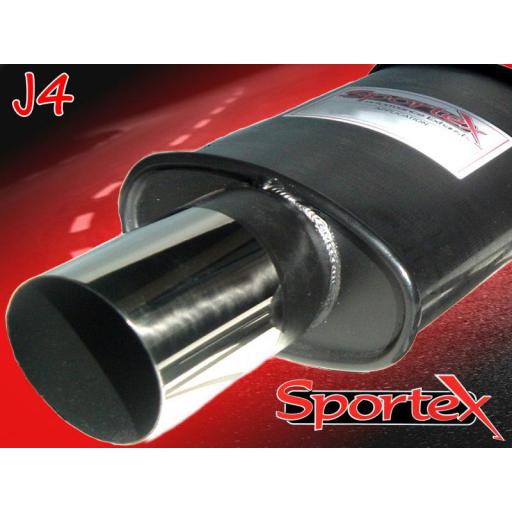 Sportex BMW 3 series performance exhaust system 316i 318i 91-98 J4