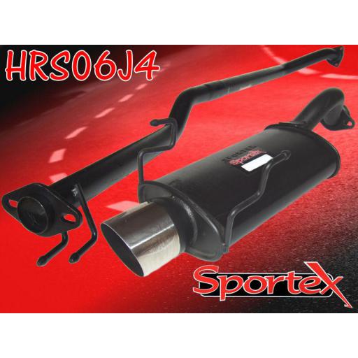 Sportex Honda Civic Type R Race Tube exhaust system EP3 2001-06 J4