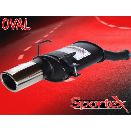 Sportex Citroen Saxo performance exhaust back box VTR VTS 2000-2003 OV