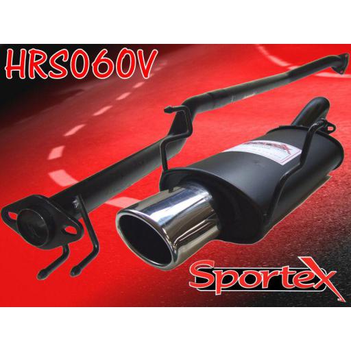 Sportex Honda Civic Type R Race Tube exhaust system EP3 2001-06 OV