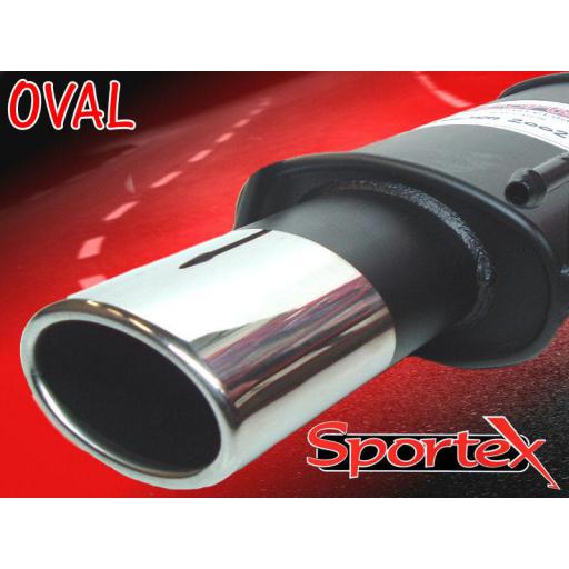 Sportex BMW 3 series performance exhaust system 316i 318i 91-98 OV