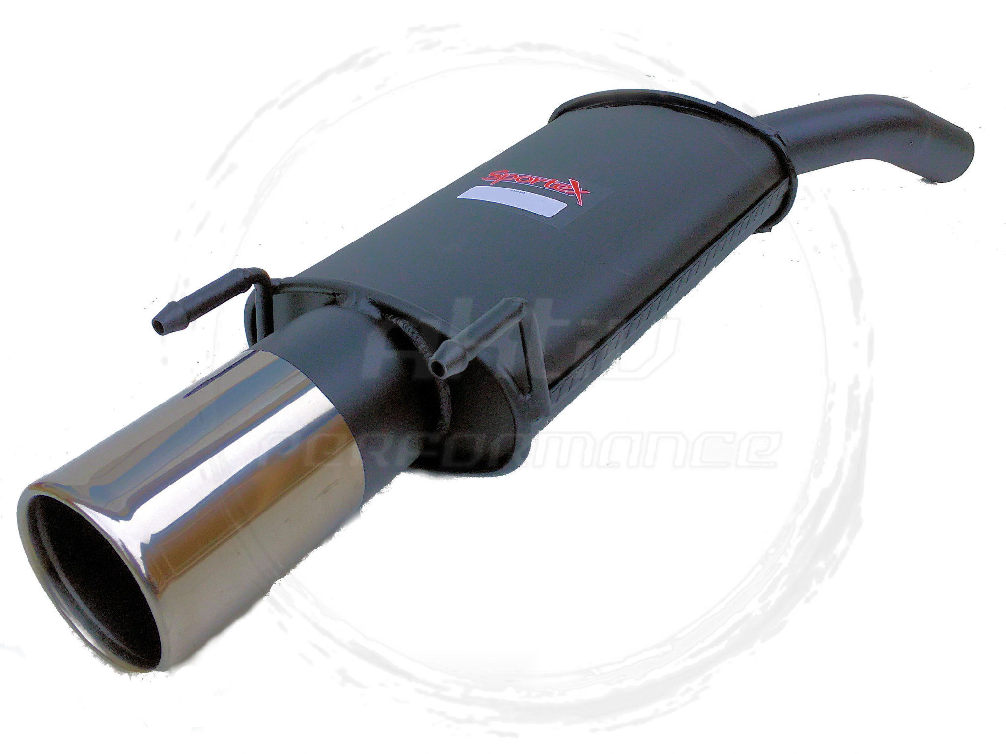 Sportex Vauxhall Vectra C exhaust back box 1.8i 2002-2008 S4