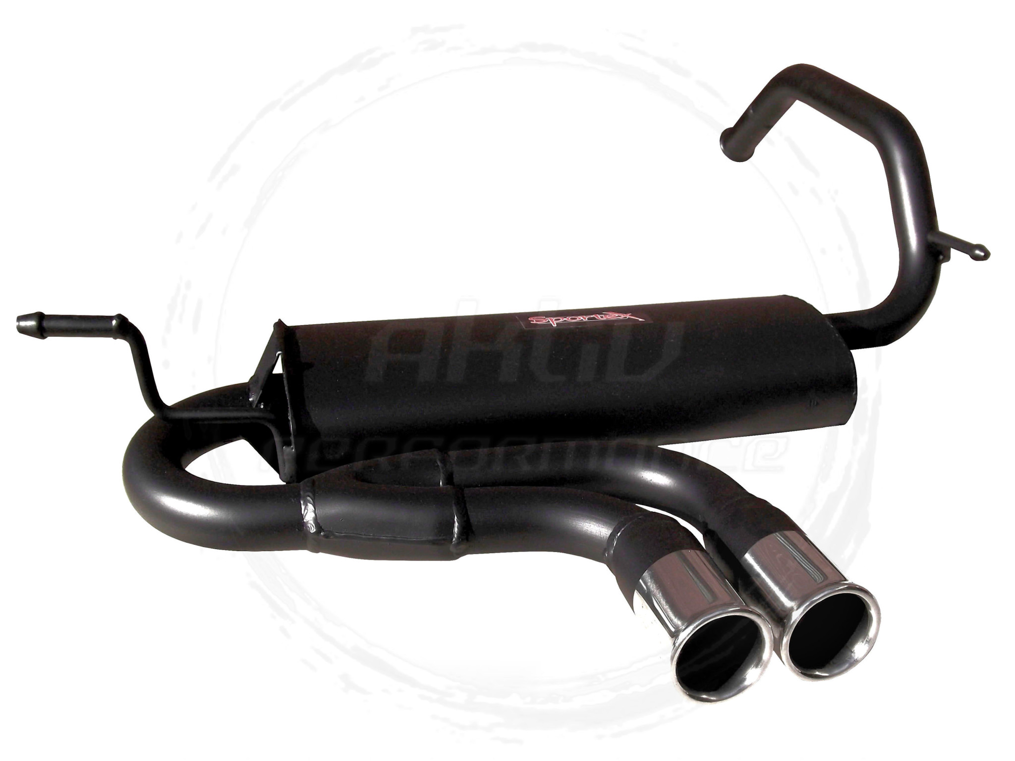 Sportex Citroen C1 performance exhaust back box 1.0i