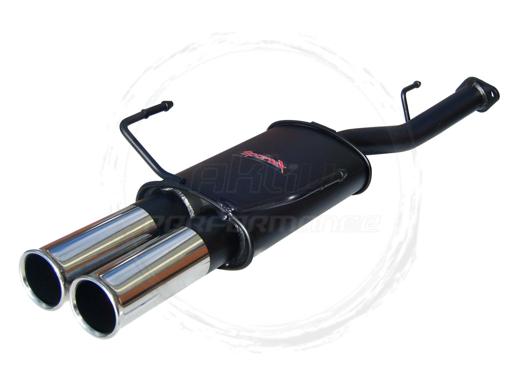 Sportex Vauxhall Zafira GSi exhaust back box 20012005 T3