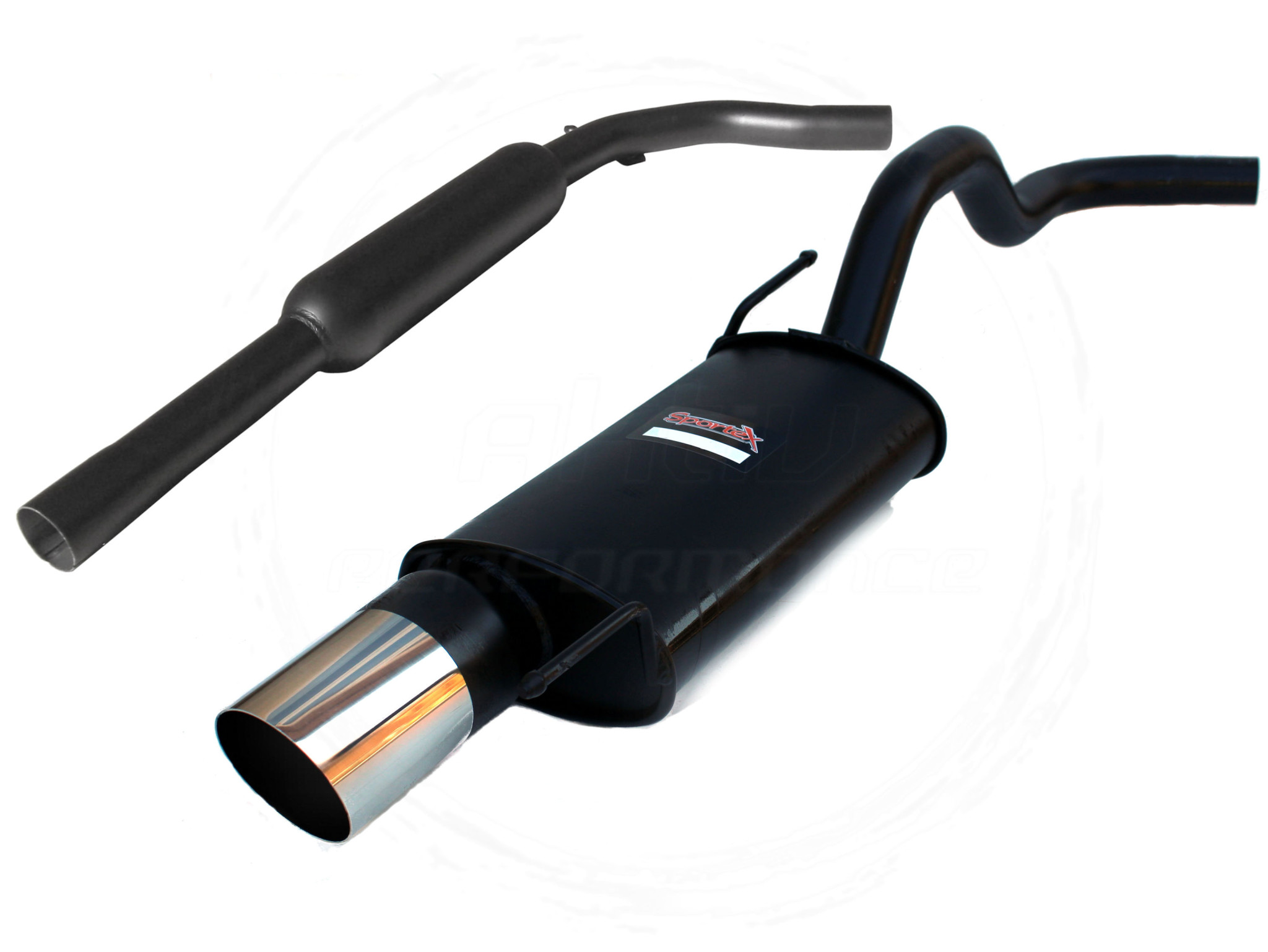 Sportex VW Polo exhaust system 1.4i 16v 19962000 J4