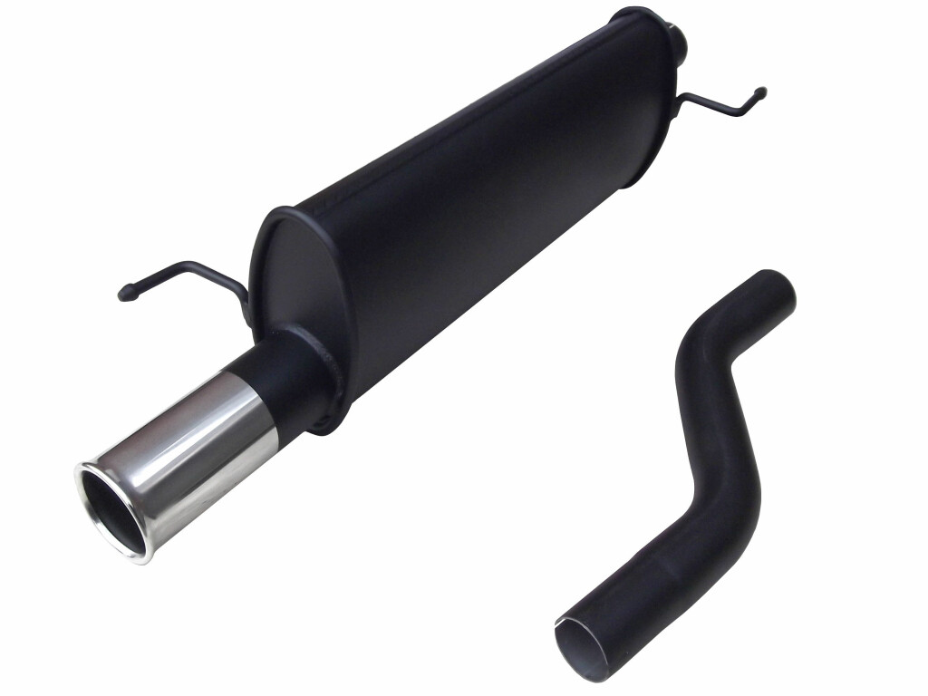 Sportex Vauxhall Corsa D exhaust back box 1.2i 1.4i S3