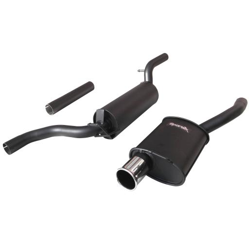 Sportex Ford Focus performance exhaust system 1.4i 1998-2004 S3