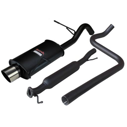 Sportex Ford Fiesta mk7 performance exhaust system 1.6i 2009-2012 J4