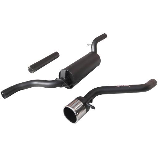 Sportex Ford Focus rear box delete exhaust system 1.4i 1998-2004- S4