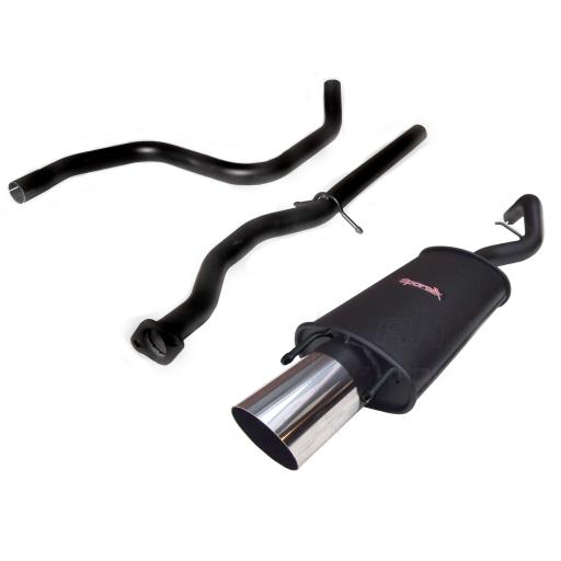 Sportex Ford Escort race tube exhaust system 1.8i Si GTi 1997-1999 J4