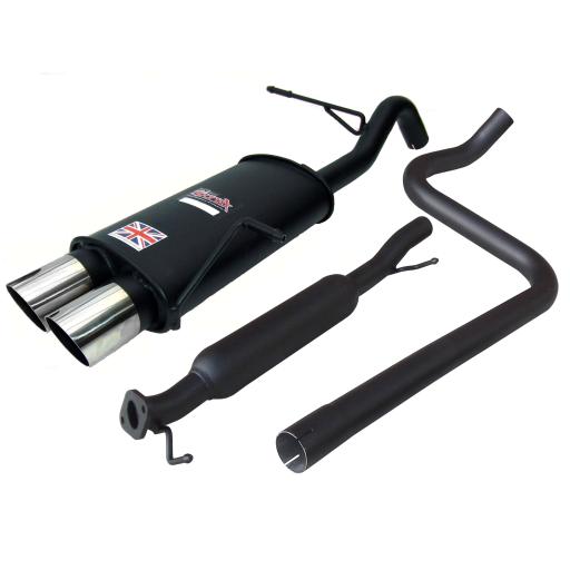 Sportex Ford Fiesta mk7 performance exhaust system 1.6i 2009-2012 TJ